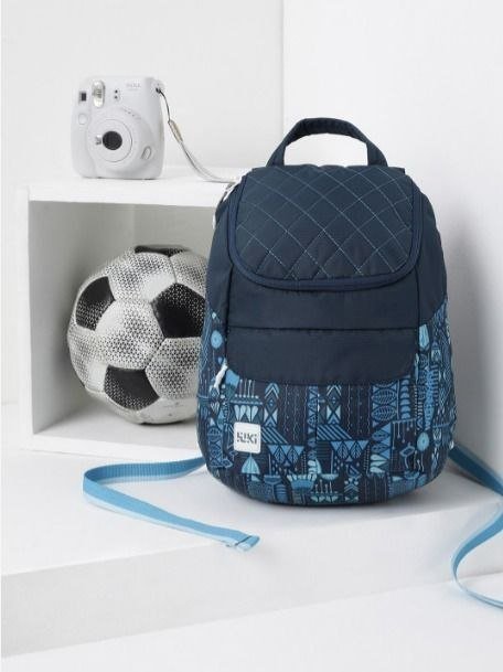 Wildcraft Women Blue Graphic Backpack 367