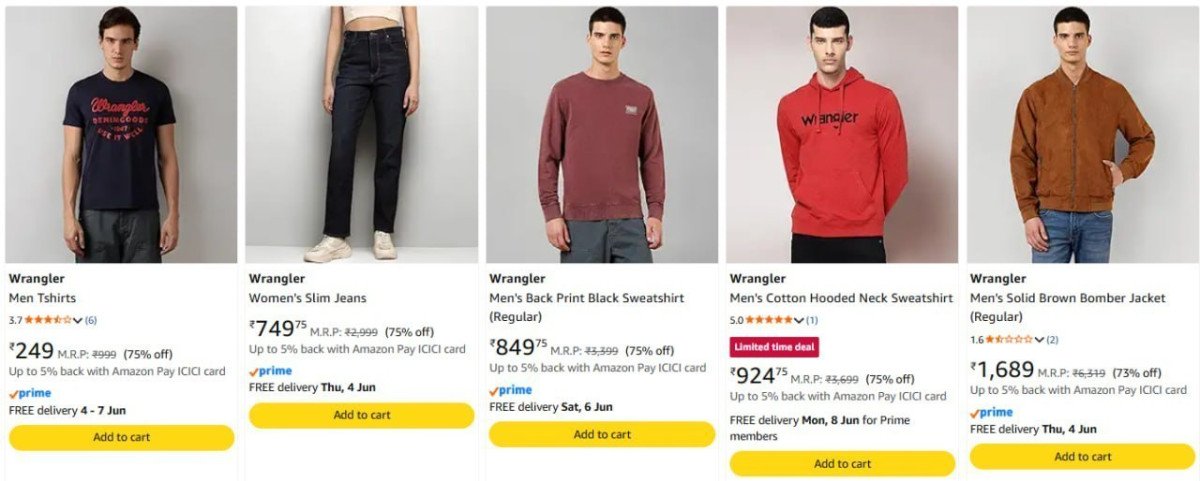 -83 On Wrangler Clothing