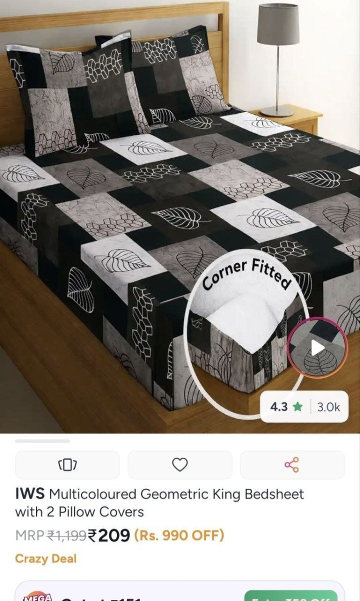 Double Bedsheet 209