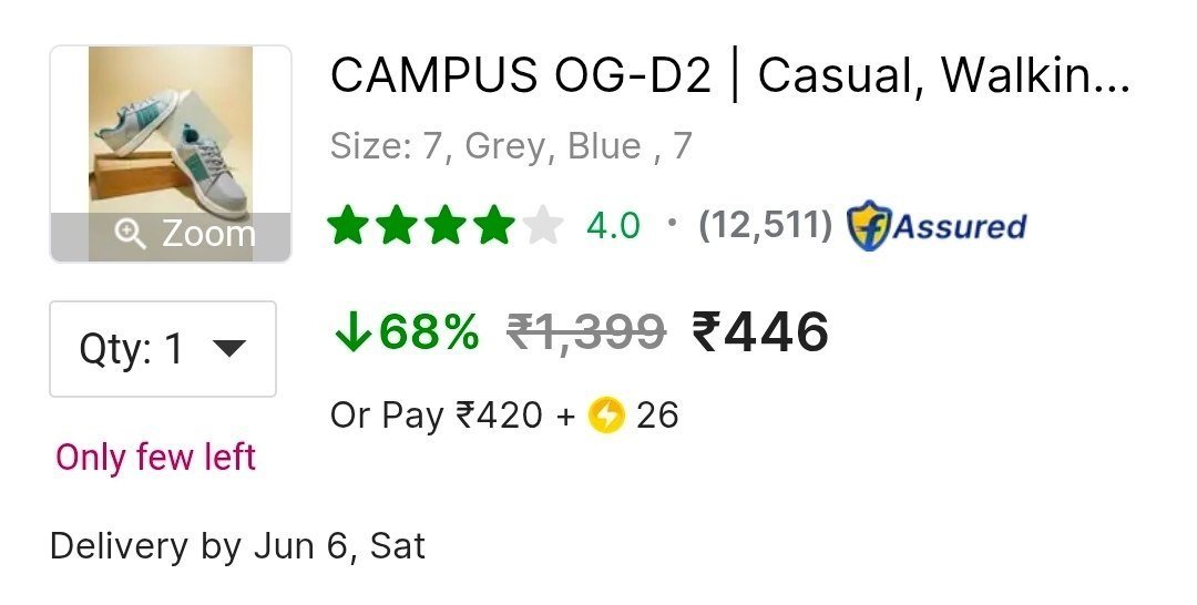 Campus Sneakers 420 26 Sc
