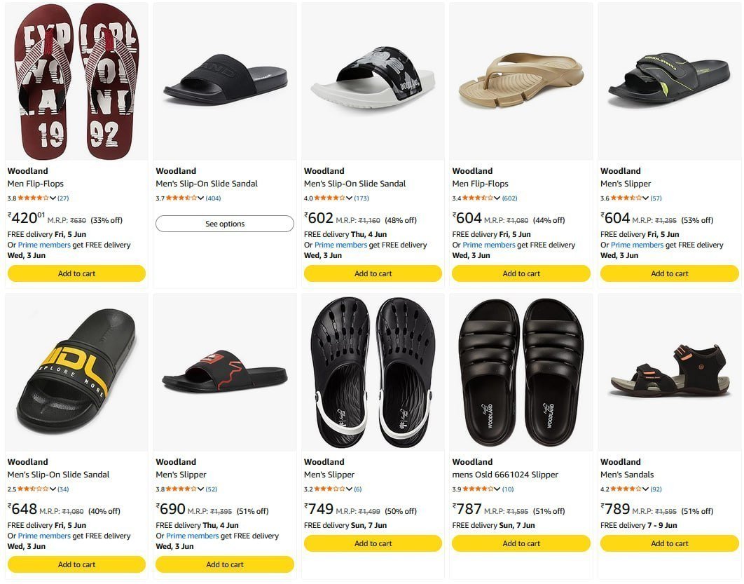 Looootwoodland Men S Footwear At Minimum 50