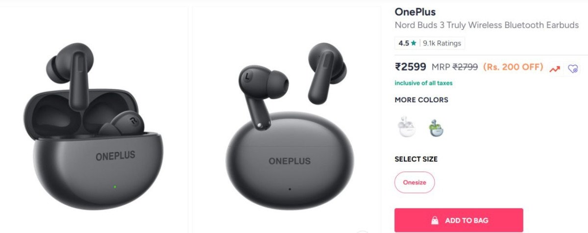 Myntra Oneplus Nord Buds 3 At Rs 1949 10 Bank Offers Use Coupon Code Eorsop