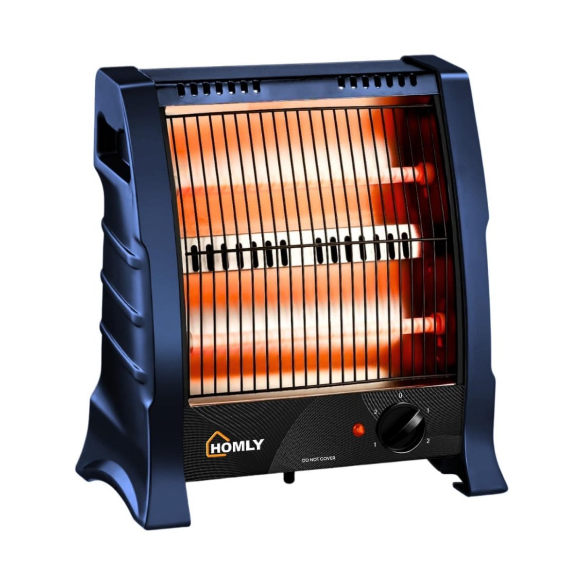Homly Ritz 800 Watts Halogen Room Heater With Dual Heating Tubes 418