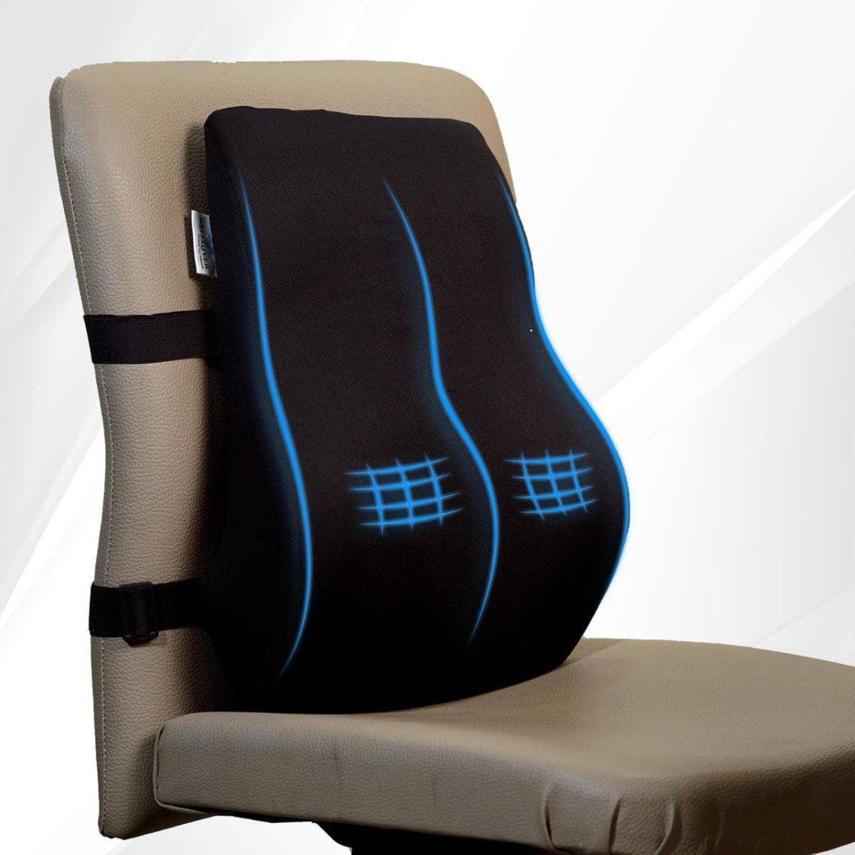 Wellgiver Memory Foam Lumbar Support Pillow For Of