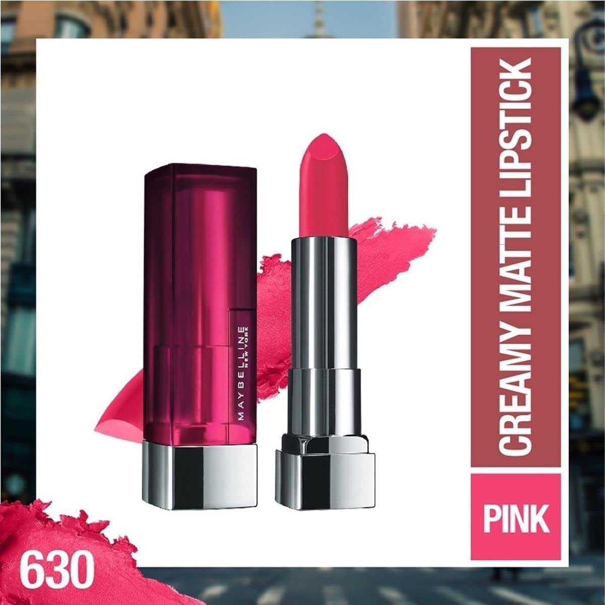 Maybelline Color Creamy Matte Lipstick 117