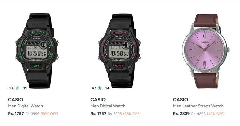 56 On Casio Watches Men S Women S