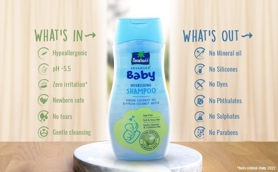 Parachute Baby Shampoo 410ml 175