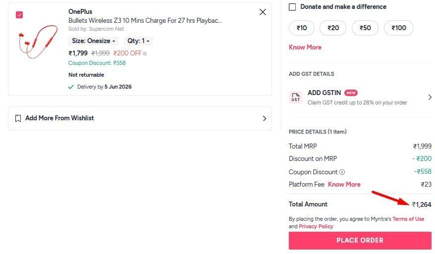 Oneplus Bullets Wireless Z3 1264 Apply Coupon Eorsop31