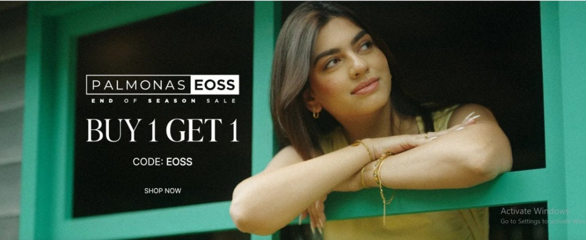Palmonas End Of Season Sale Buy 1 Get 1 On Selected Palmonas Jewellery Hear