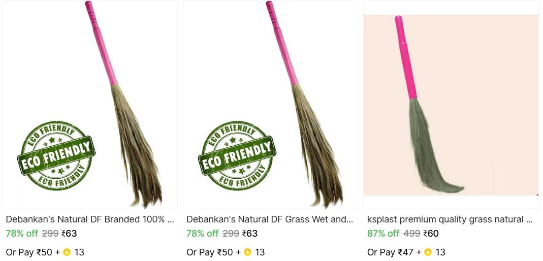 Shopsy Brooms Starting From 63
