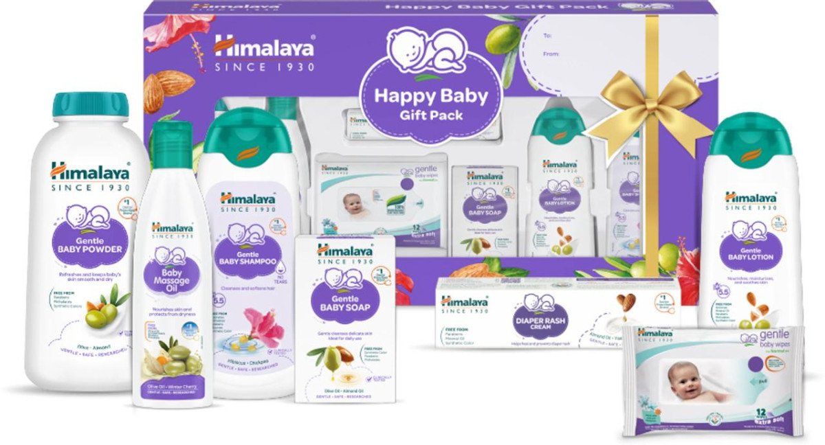 Himalaya Happy Baby Gift Pack ( 7 In 1) (blue) 368