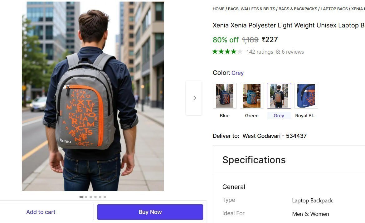 L Laptop Backpack 227
