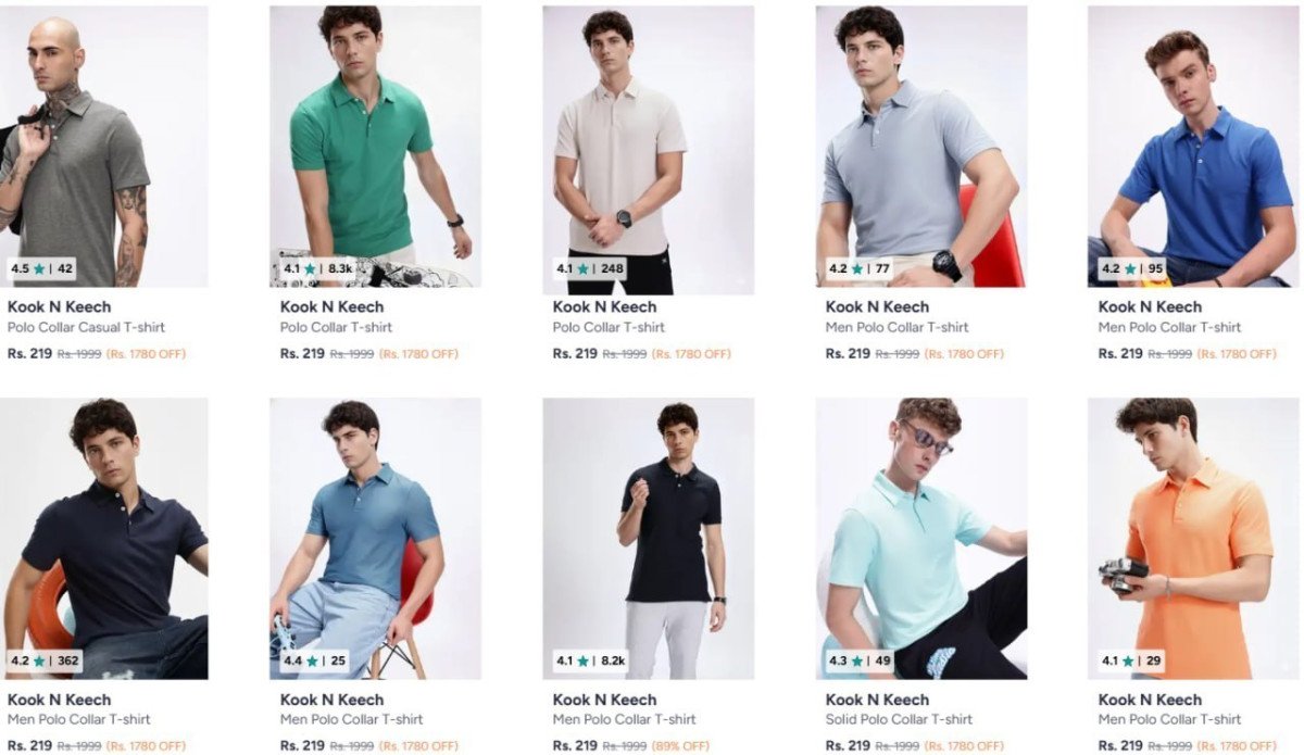 Myntra 90 On Kook N Keech Clothing Men S Women S T-shirt