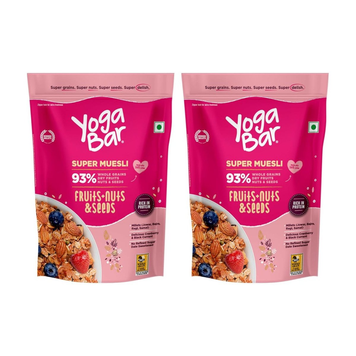 Yogabar Fruit And Nut Muesli 1kg 359
