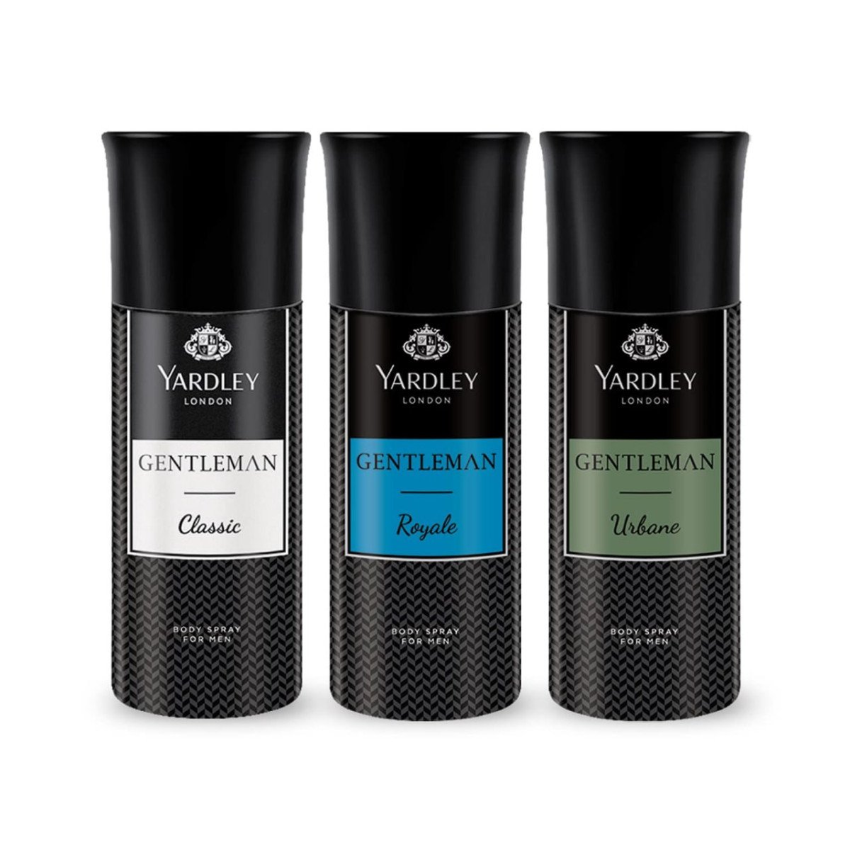 Loooot Yardley London Gentleman Range Deo Body Spray Tripack (classic Urban