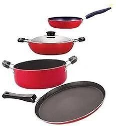 Nirlon Non Stick Aluminium Cookware Set Of 4 Pieces At Rs 1326