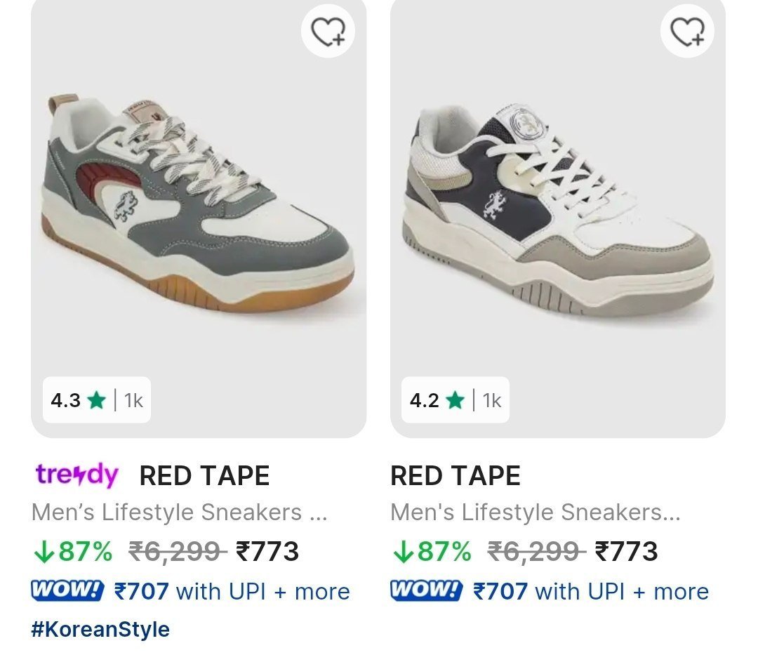Redtape Sneakers From 773scroll Down Many Availabl