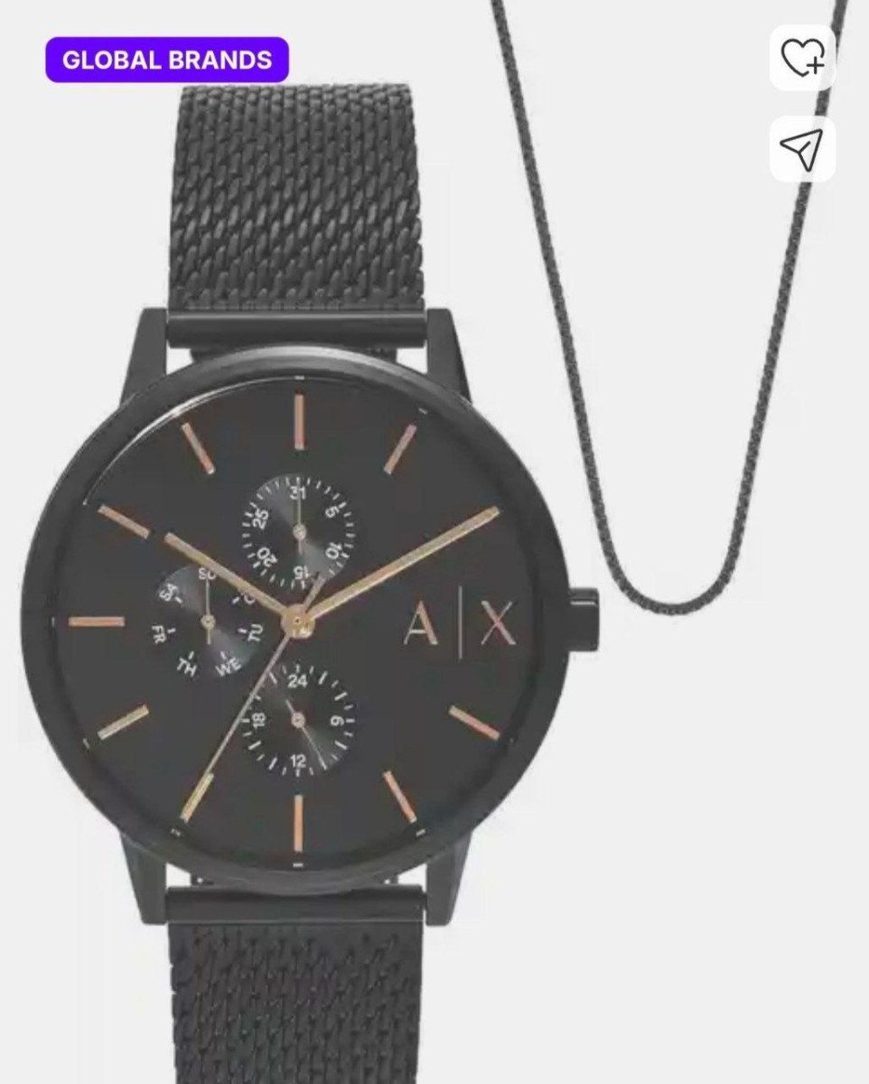 Armani Watch 50 2200 With Sbi Cc 6447 5300