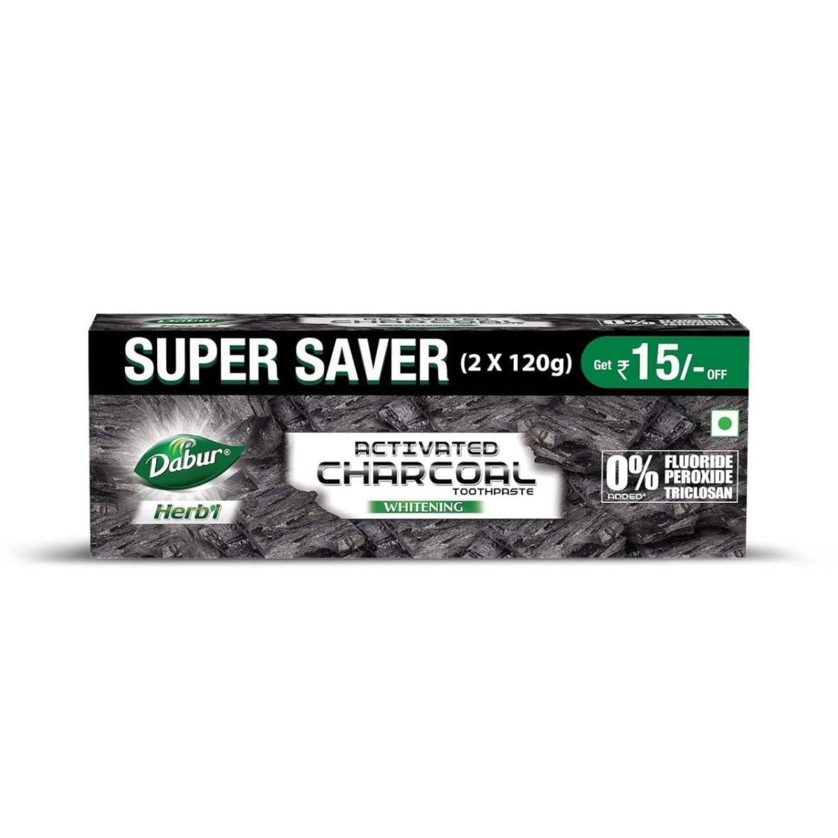 Dabur Herb L Activated Charcoal Toothpaste 240g (1