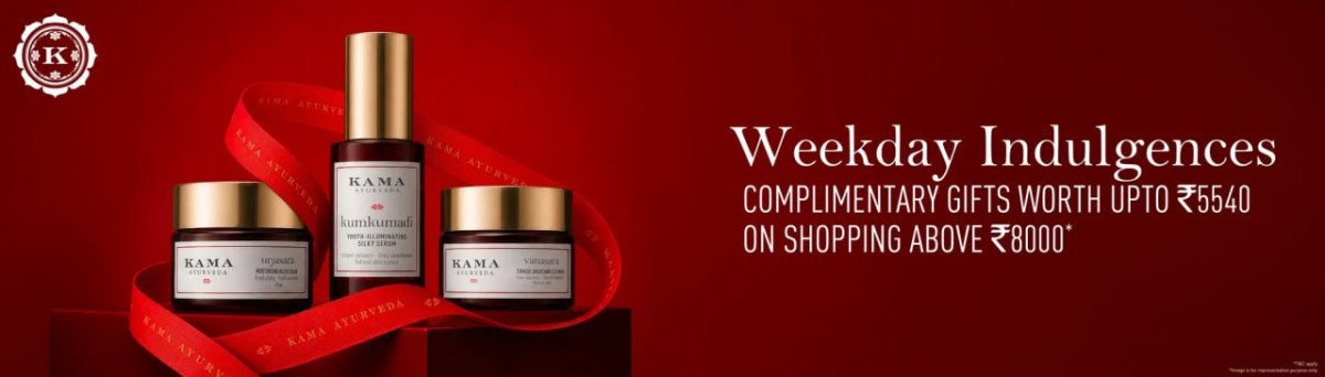 Kama Ayurveda Weekday Indulgences Complimentary Gifts Worth Up To 5 540 Sho