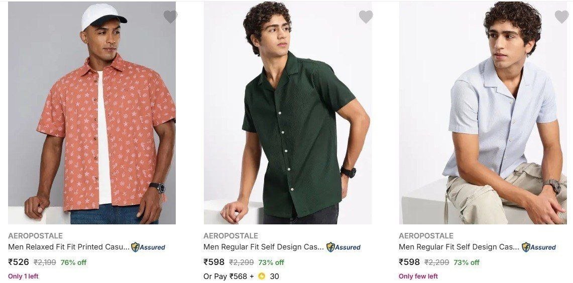 Flipkart Lowest Men S Casual Shirts 85 Offfrench C