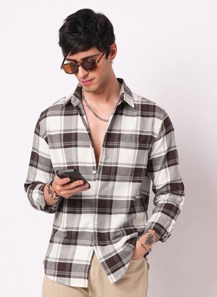 Vastrado Classic Tartan Checked Slim Fit Pure