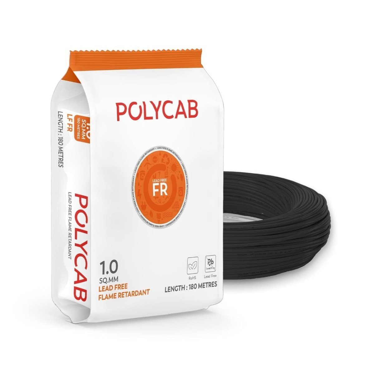 Grabpolycab Lf Fr 180m Coil 6 Sq Mm Flame Retardan