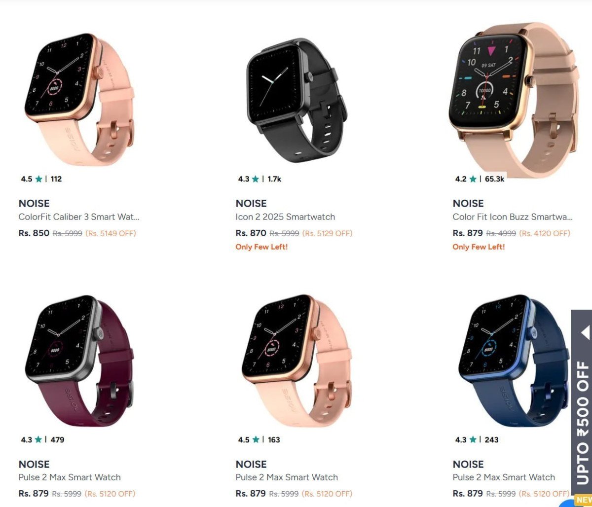 Loooootbranded Smart Watches 87 Starting From Rs 850 Myntra