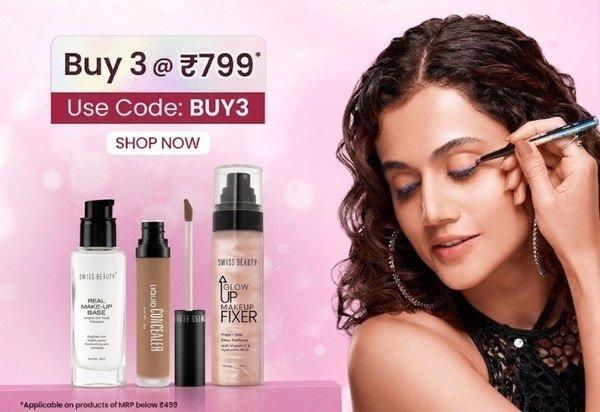 Swiss Beauty Buy Any 3 Products At 799use Code Buy