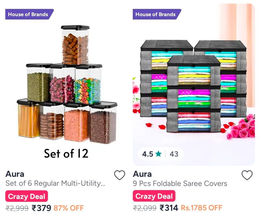 Myntra Crazy Limited Time Dealorganizers Under 500 - Additional Couponplast