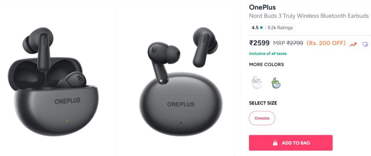 Myntra Oneplus Nord Buds 3 At Rs 1949 10 Bank Offers Use Coupon Code Eorsop