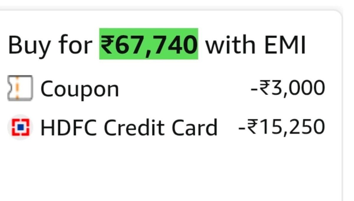 677403k Coupon15 250 With Hdfc Cc