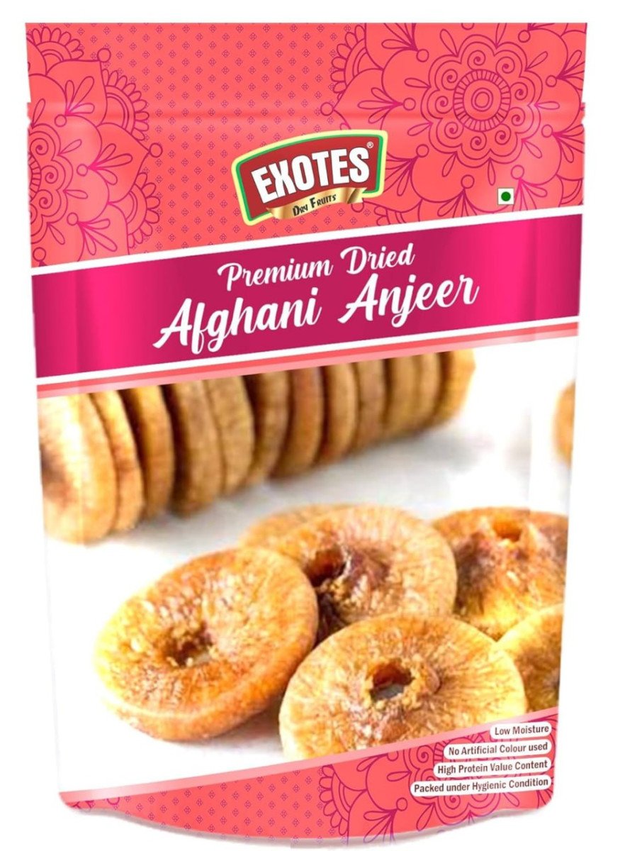 Exotes Dried Anjeer 250 Grams - Dried Figs 201