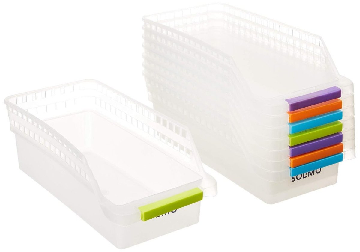 Grab Fast Amazon Brand - Solimo Plastic Fridge Sto