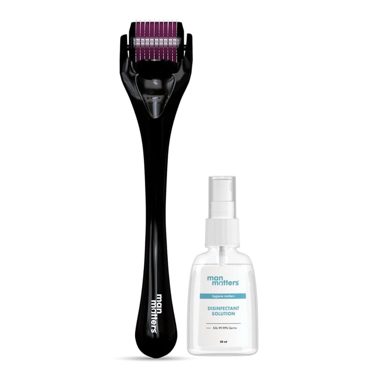 Man Matters 1 00 Mm Derma Roller With Disinfectant