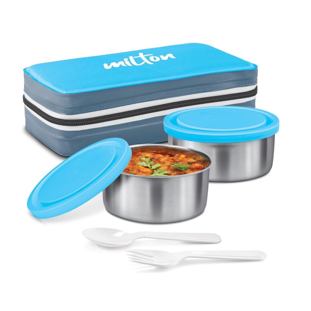 Milton New Mini Lunch Box With Insulated Fabric Jacket 182