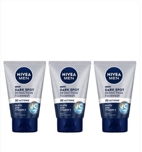 Niveamen Set Of 3 Dark Spot Reduction Face Wash - 100 G Each 372