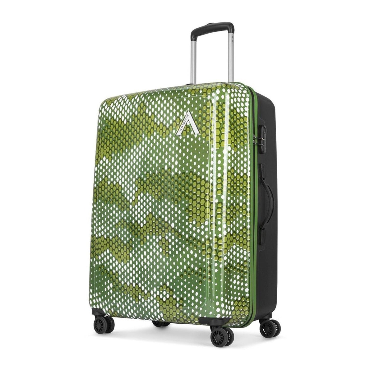Aristocrat Combat Check-in Trolley Bag 73 Cm Large Hardside Luggage 8 Wheel