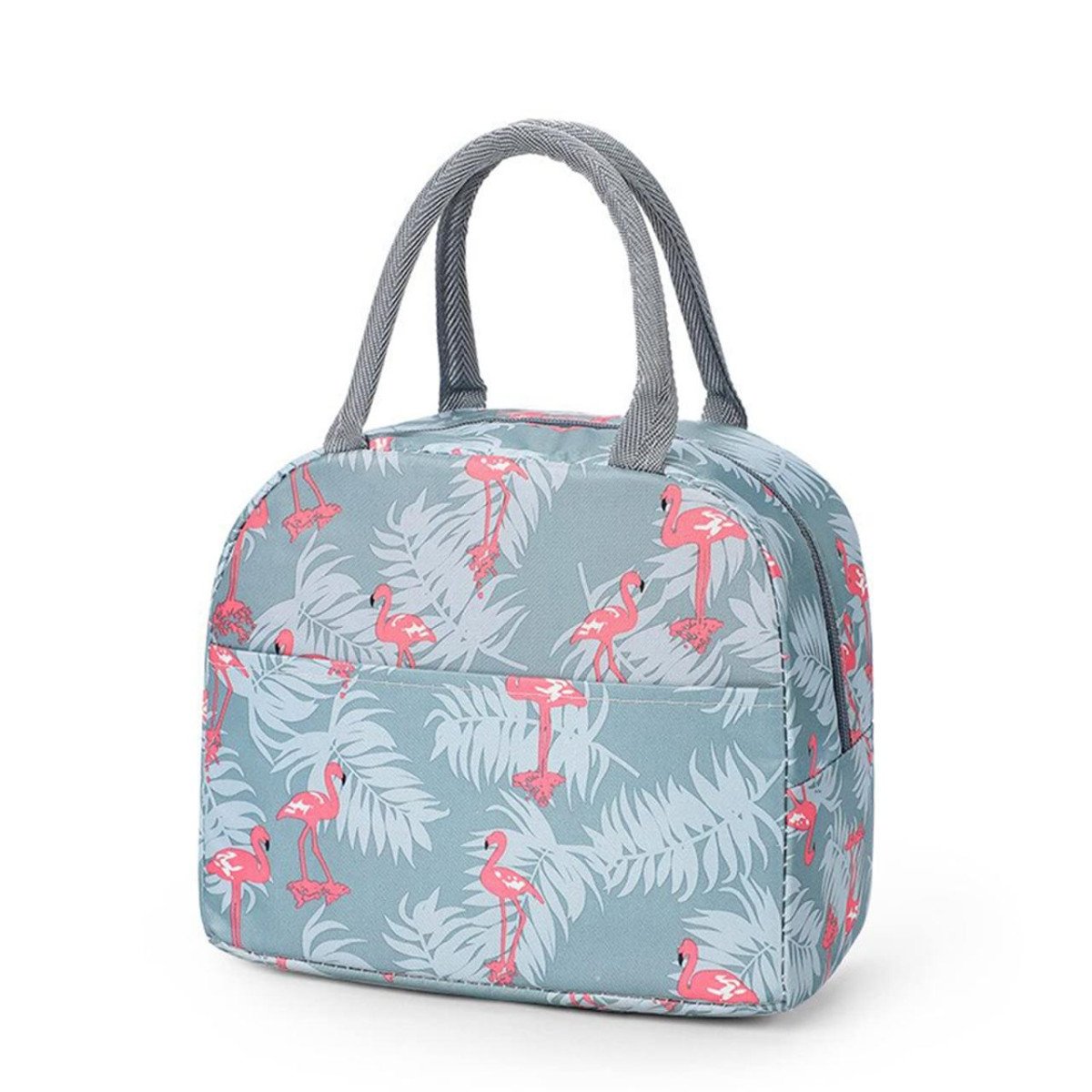 House Of Quirk Insulated Nylon Lunch Bags Small For Women Work Student Kids