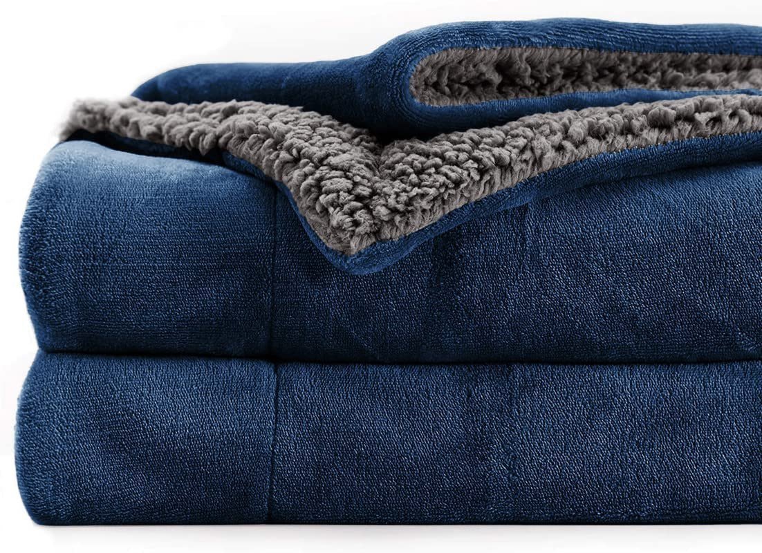 Bsb Home Polyester Micromink Summer Ac Mild Winter Heavy Winter Sherpa Blan