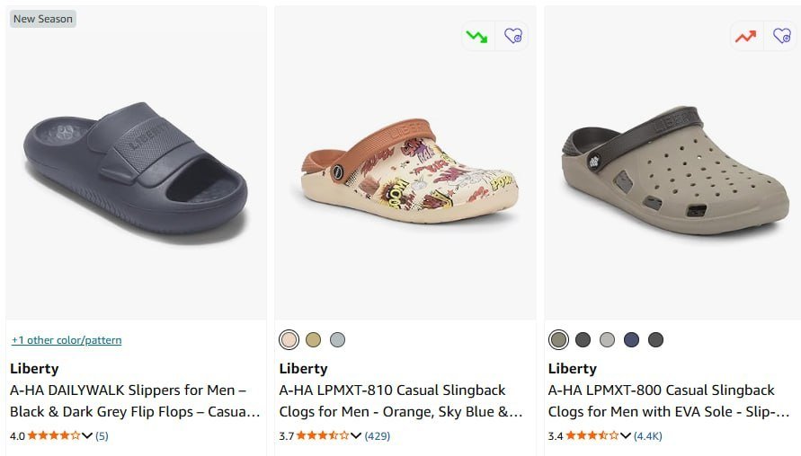 Amazon 75 On Liberty Men S Flip Flops Link