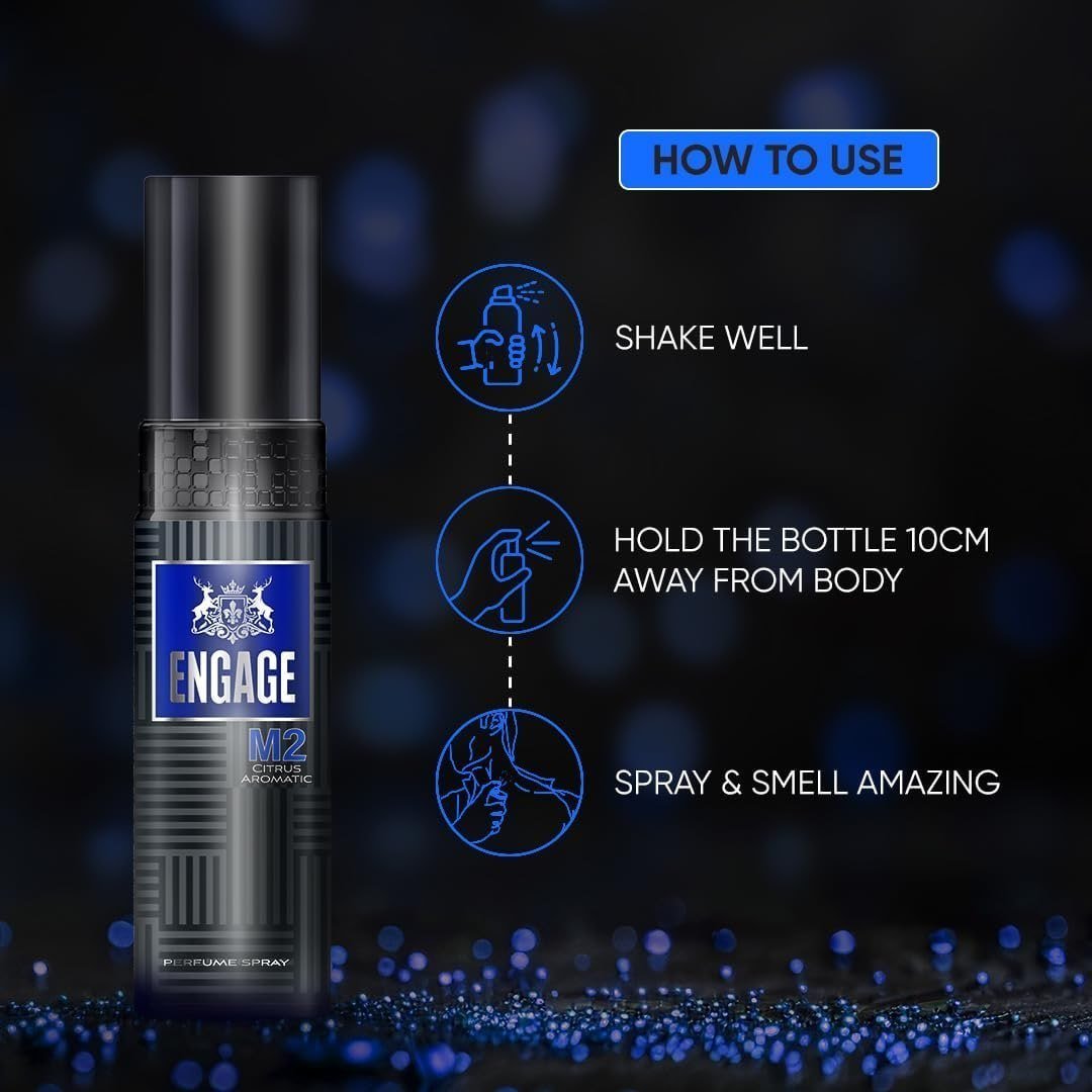 Engage M2 Perfume Spray For Men 120ml 102