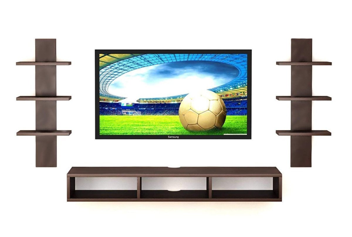 Dime Store Wooden Wall Mounted Tv Unit 1 200
