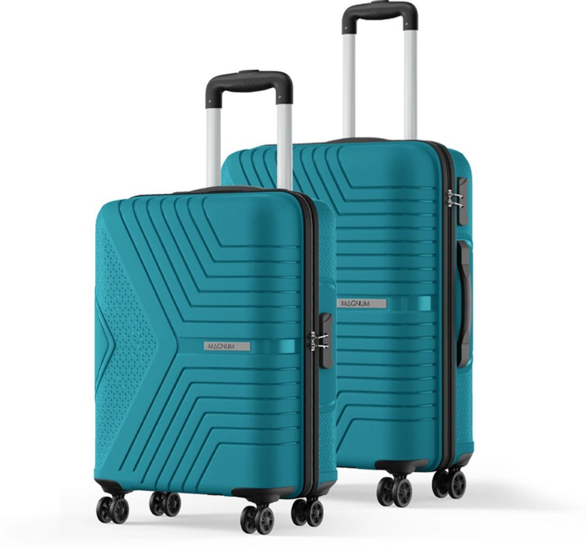 Safari Magnum By Safari Hard Body Set Of 2 Luggage 4 Wheels - Magnum Zeno 2