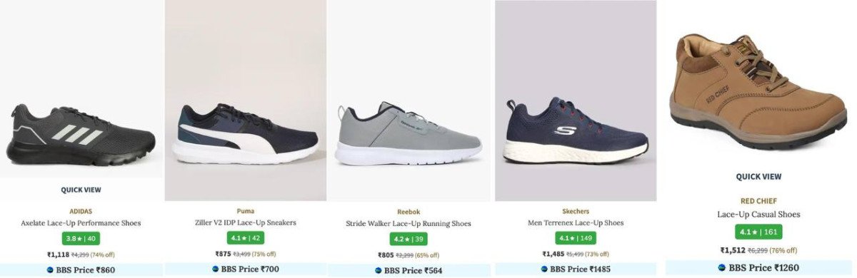Ajio 87 On Branded Shoes Men S Adidas Puma Nike Re