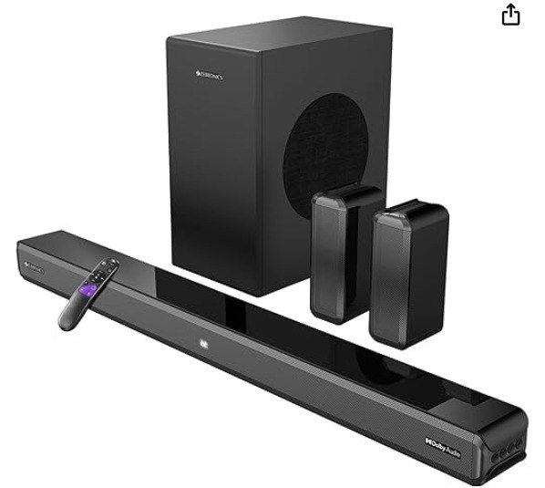 Amazon Zebronics 600 Watts Bluetooth Soundbar System 10499 Bank