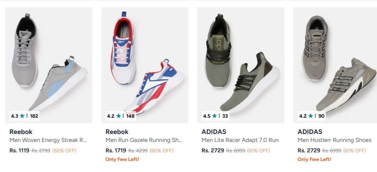 Loooootbranded Shoes Flat 65 Extra 30 Starting Fro