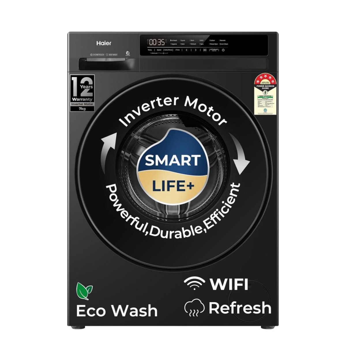 Fasthaier 7 Kg Ai One Touch Ai Smart Wash (ai