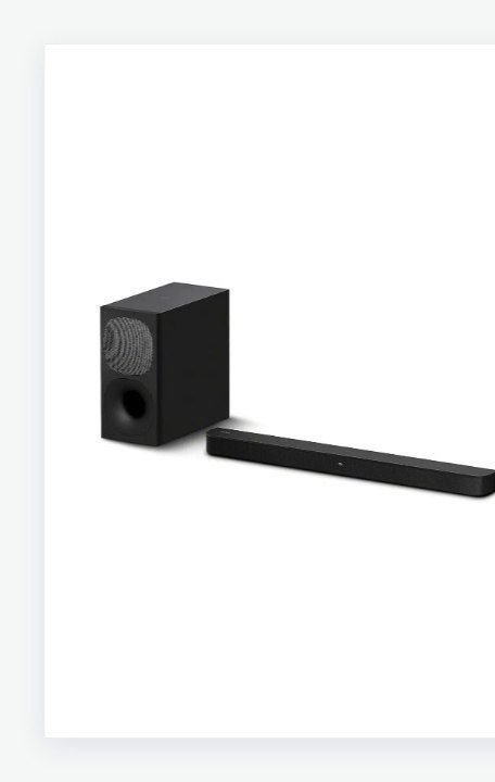 Sony 2 1 Channel Soundbar With Powerful Wireless Subwoofer For 17 740 Apply