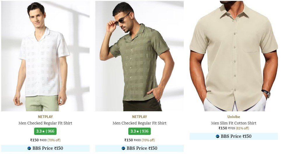 Ajio Branded Men S T-shirts From Rs 75 Branded Men S Shirts From Rs 150